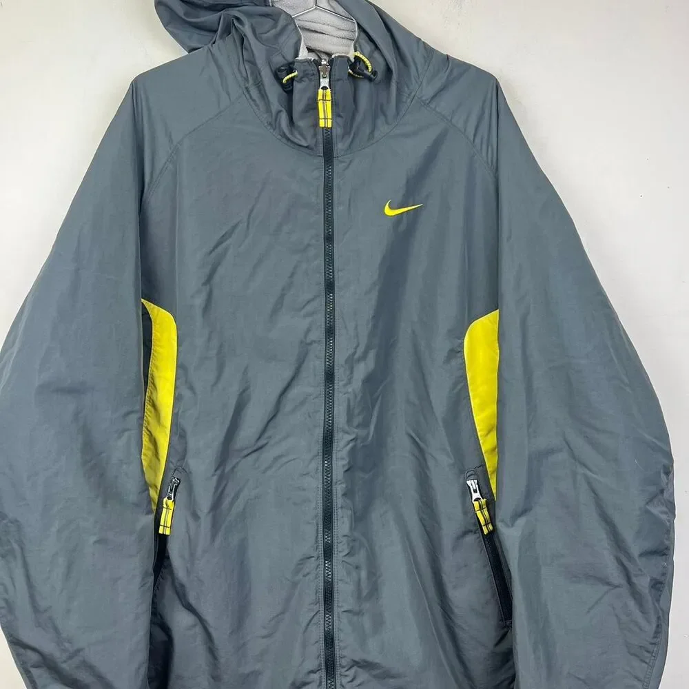 Vintage Nike Men's Full Zip Reversible Jacket Size XL